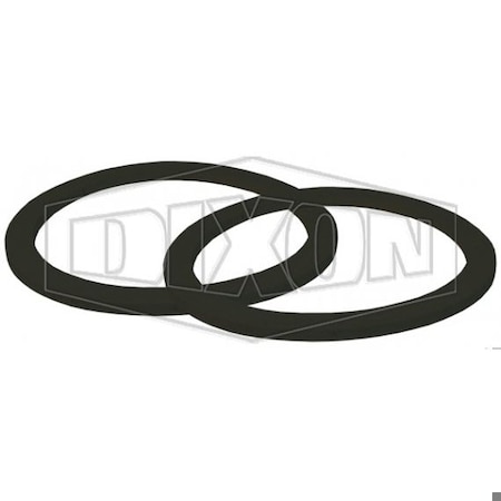 Dixon Seal Kit, 1 in, For Use with B54BMP In-Line Sight Glass, Buna-N, Black B54BMP-SK100